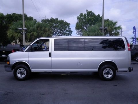 2010 GMC Savana Van LS 3500 Extended Passenger Data, Info and Specs