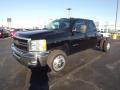 Black - Silverado 3500HD LT Crew Cab 4x4 Dually Chassis Photo No. 1