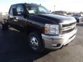 Black - Silverado 3500HD LT Crew Cab 4x4 Dually Chassis Photo No. 3