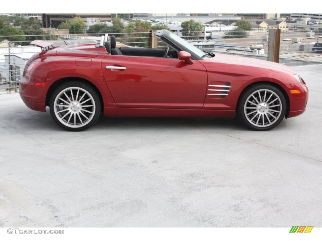 Blaze Red Crystal Pearlcoat 2007 Chrysler Crossfire Roadster Exterior Photo #73565186