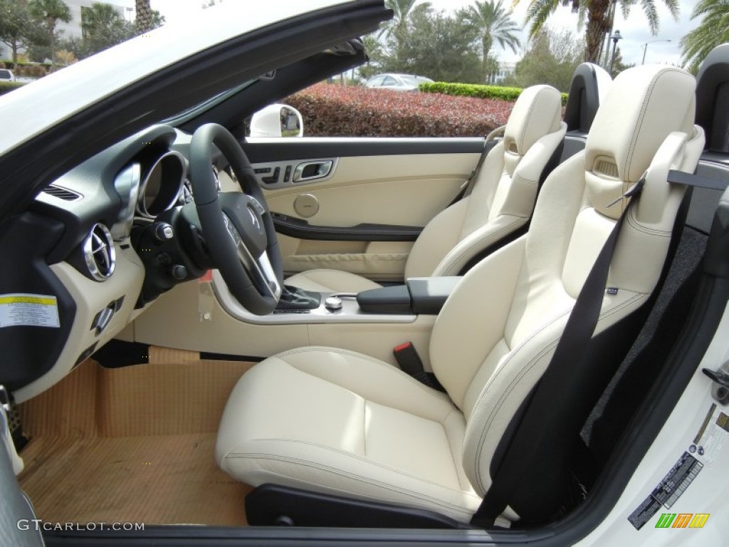 2013 SLK 250 Roadster - Diamond White Metallic / Sahara Beige photo #6