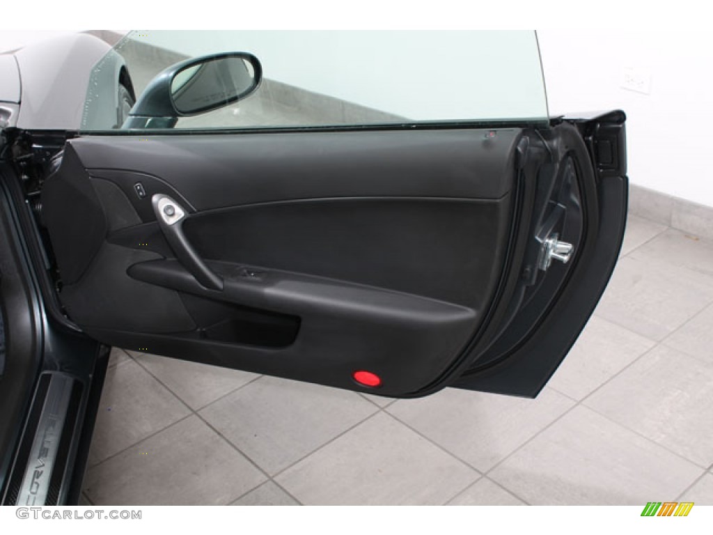 2011 Corvette Coupe - Cyber Gray Metallic / Ebony Black photo #13