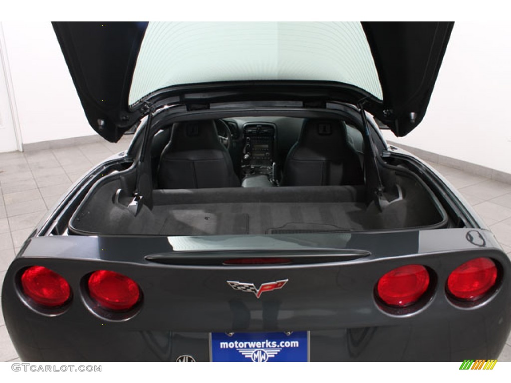 2011 Corvette Coupe - Cyber Gray Metallic / Ebony Black photo #20