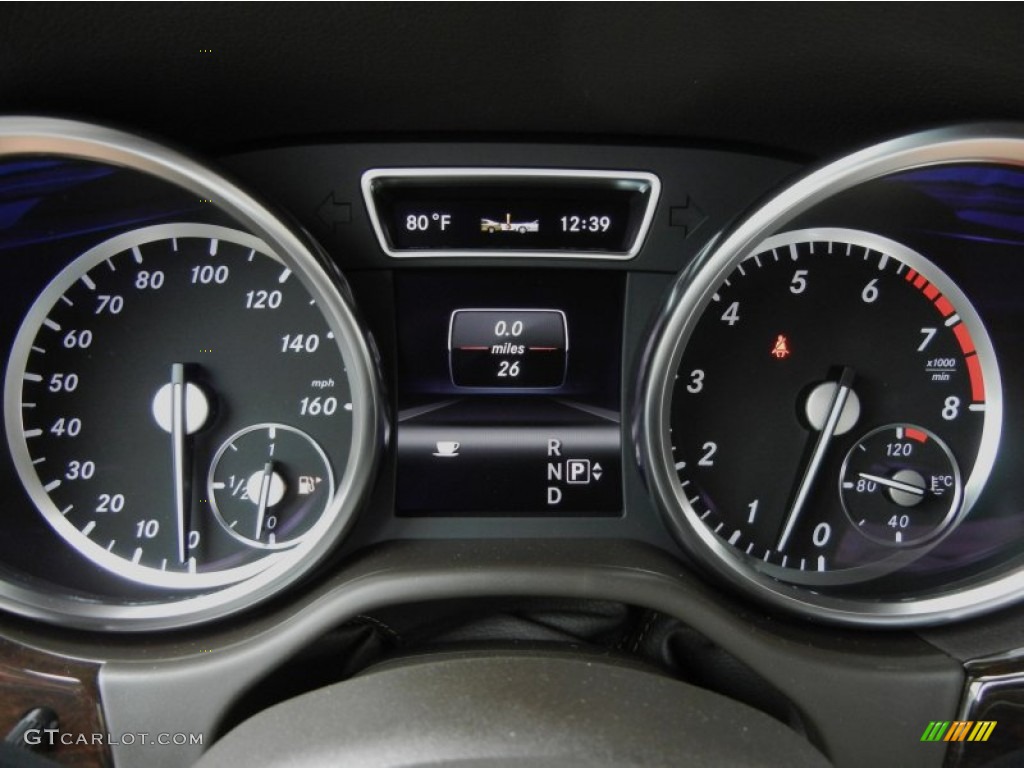 2013 Mercedes-Benz GL 450 4Matic Gauges Photo #73566683