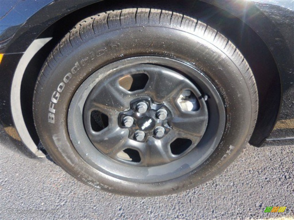 2011 Camaro LS Coupe - Black / Black photo #5
