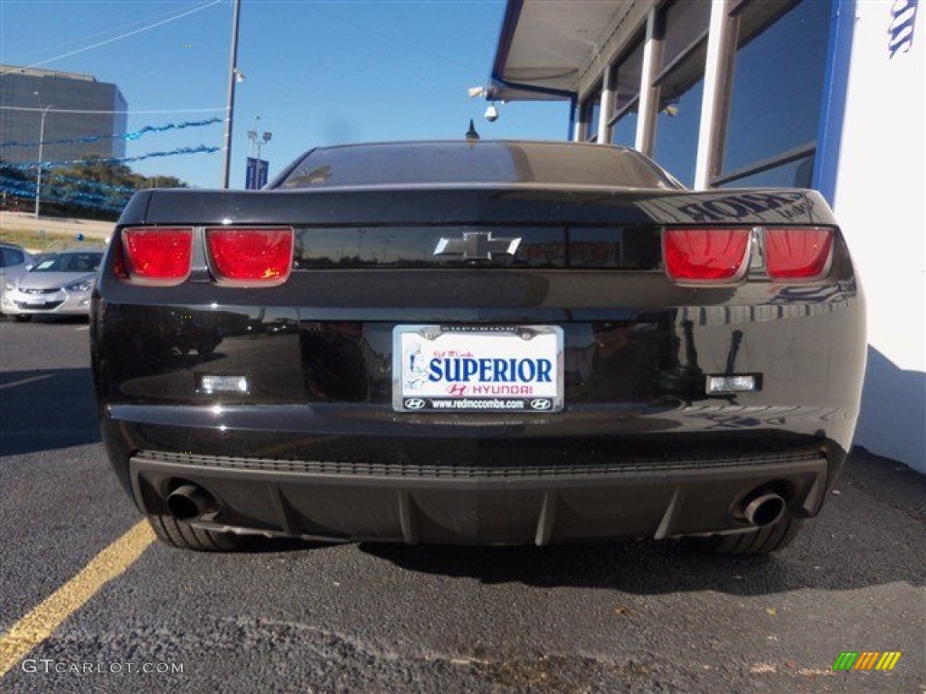 2011 Camaro LS Coupe - Black / Black photo #9