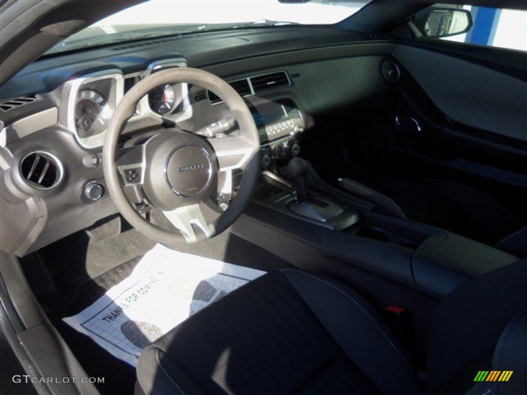2011 Camaro LS Coupe - Black / Black photo #11