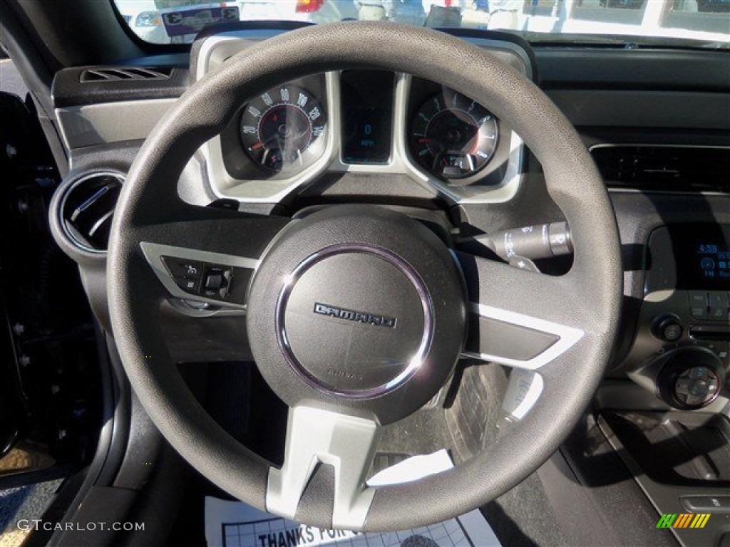 2011 Camaro LS Coupe - Black / Black photo #14