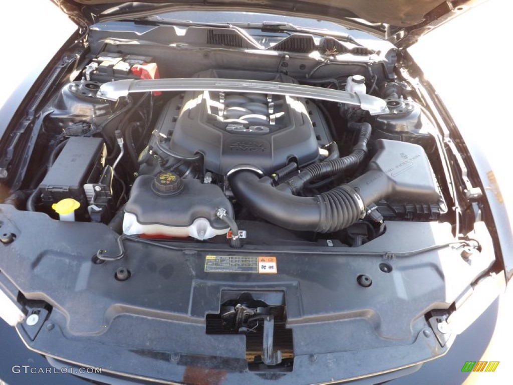 2012 Ford Mustang GT Premium Coupe 5.0 Liter DOHC 32-Valve Ti-VCT V8 Engine Photo #73568627