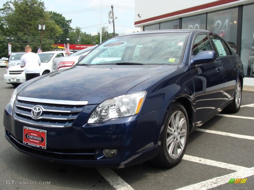 2005 Avalon Limited - Indigo Ink Blue Pearl / Light Gray photo #3