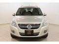 2011 White Gold Metallic Volkswagen Tiguan SE  photo #2