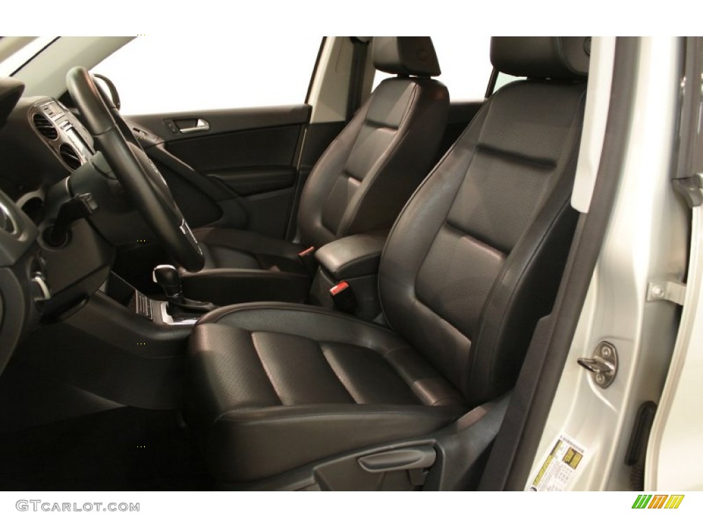 Charcoal Interior 2011 Volkswagen Tiguan SE Photo #73570130