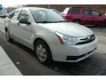 White Suede - Focus S Sedan Photo No. 2