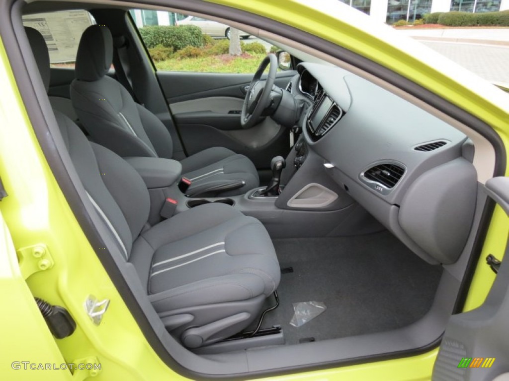 Diesel Gray Interior 2013 Dodge Dart Rallye Photo #73570929