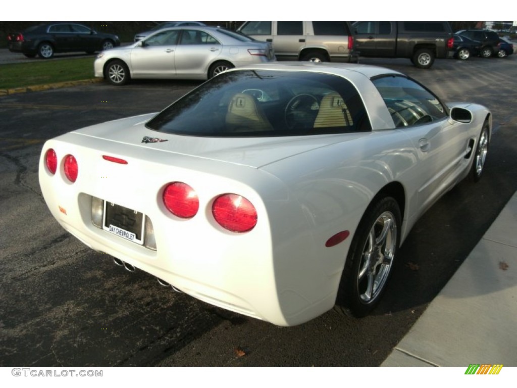 2004 Corvette Coupe - Arctic White / Light Oak photo #4