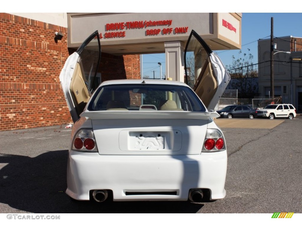 1995 Accord EX Sedan - Frost White / Beige photo #7