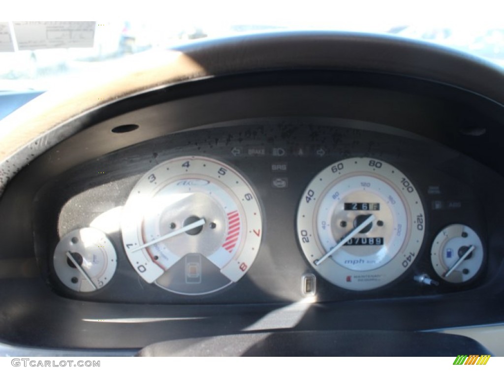 1995 Accord EX Sedan - Frost White / Beige photo #24
