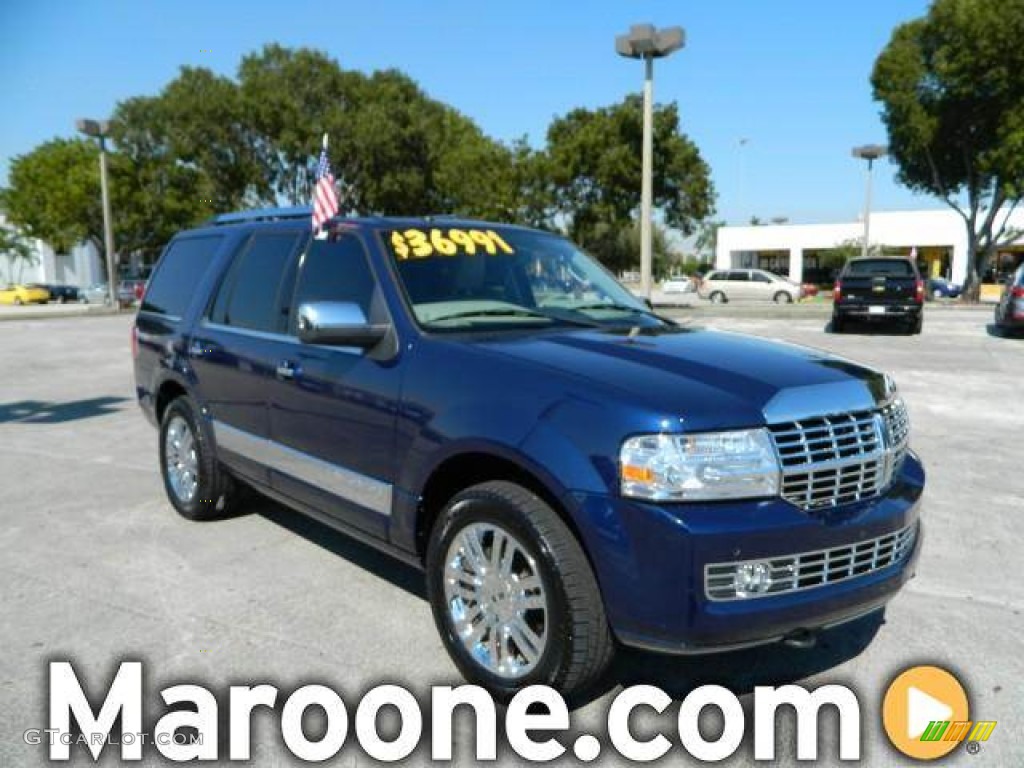 2010 Navigator  - Dark Blue Pearl Metallic / Stone photo #1