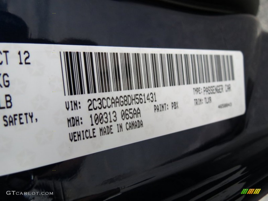 2013 300 Color Code PBX for Jazz Blue Pearl Photo #73573373