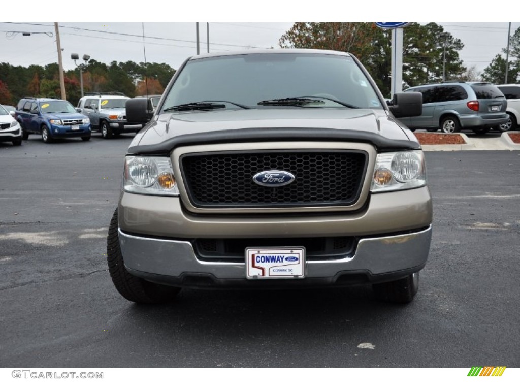 2004 F150 XLT Regular Cab - Arizona Beige Metallic / Tan photo #2