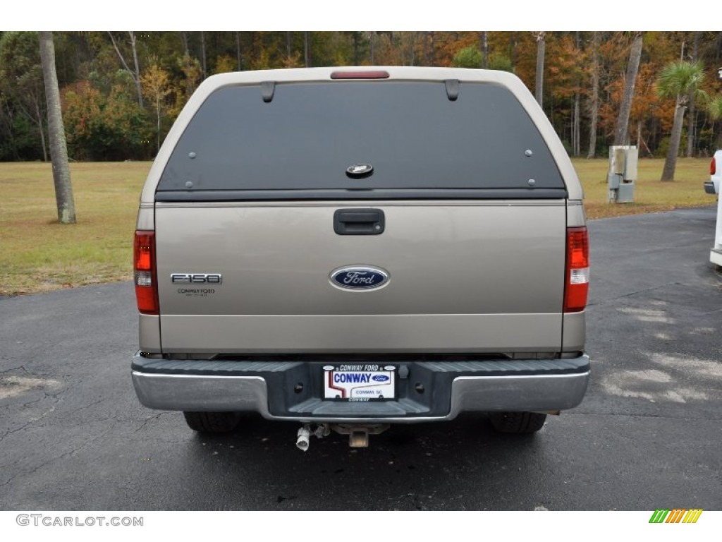 2004 F150 XLT Regular Cab - Arizona Beige Metallic / Tan photo #6