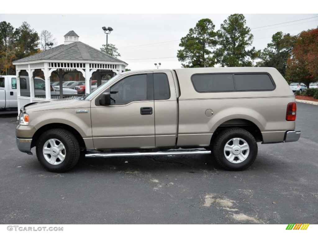 Arizona Beige Metallic 2004 Ford F150 XLT Regular Cab Exterior Photo #73573700