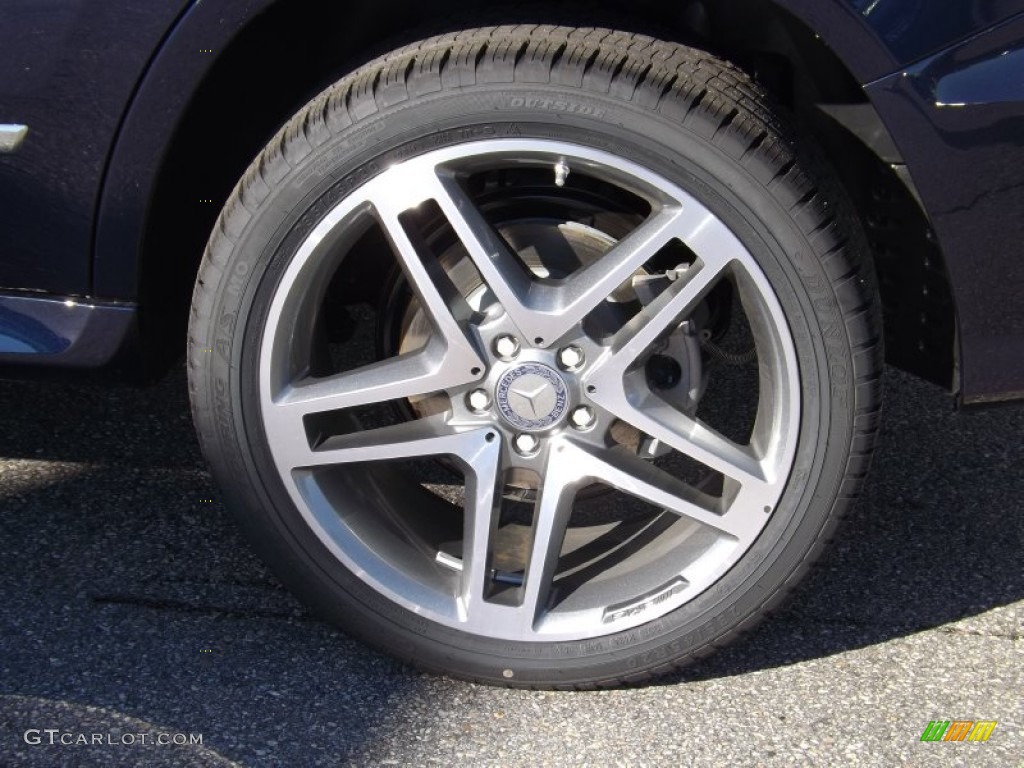 2013 GLK 350 4Matic - Lunar Blue Metallic / Grey/Black photo #5