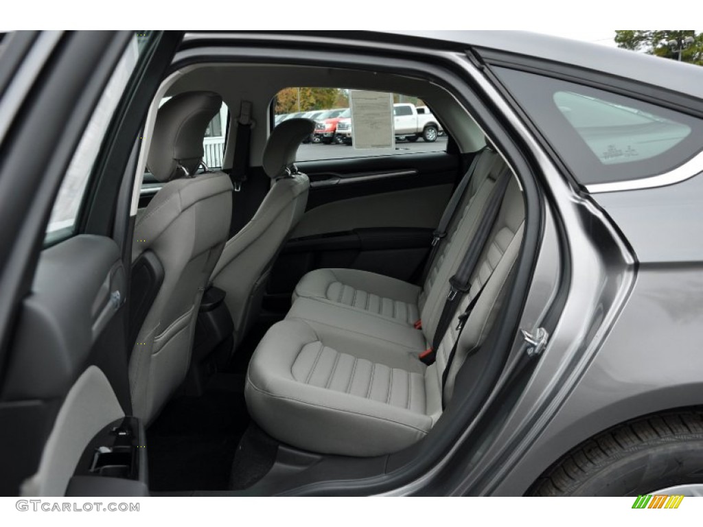 2013 Ford Fusion S Rear Seat Photo #73575419