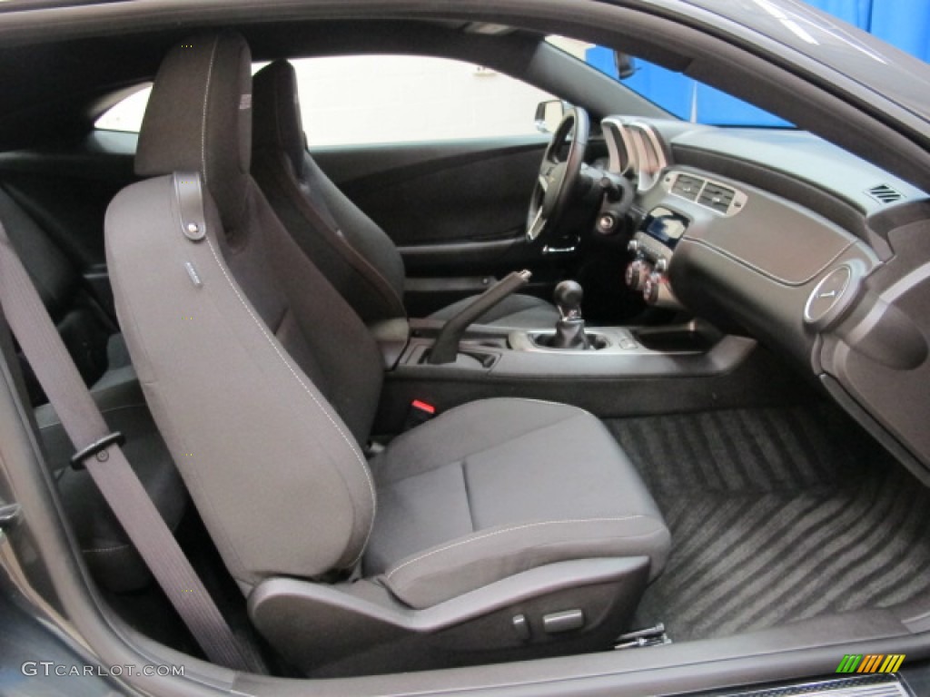 Black Interior 2012 Chevrolet Camaro SS Coupe Photo #73575883