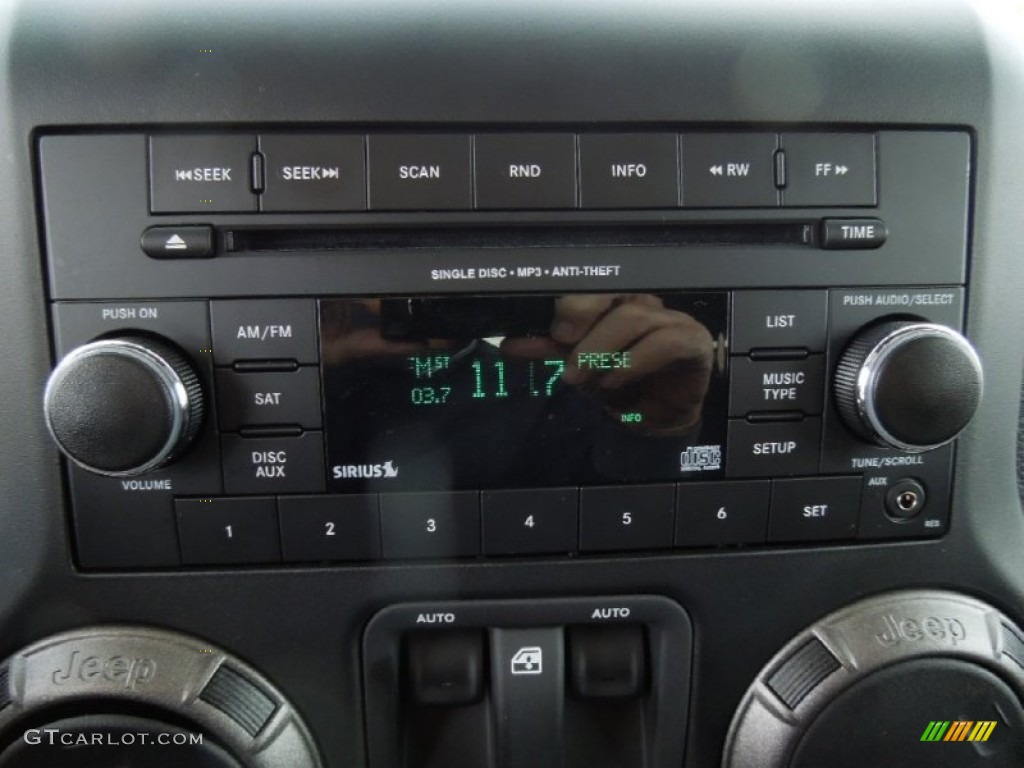 2012 Jeep Wrangler Sport S 4x4 Audio System Photo #73576006