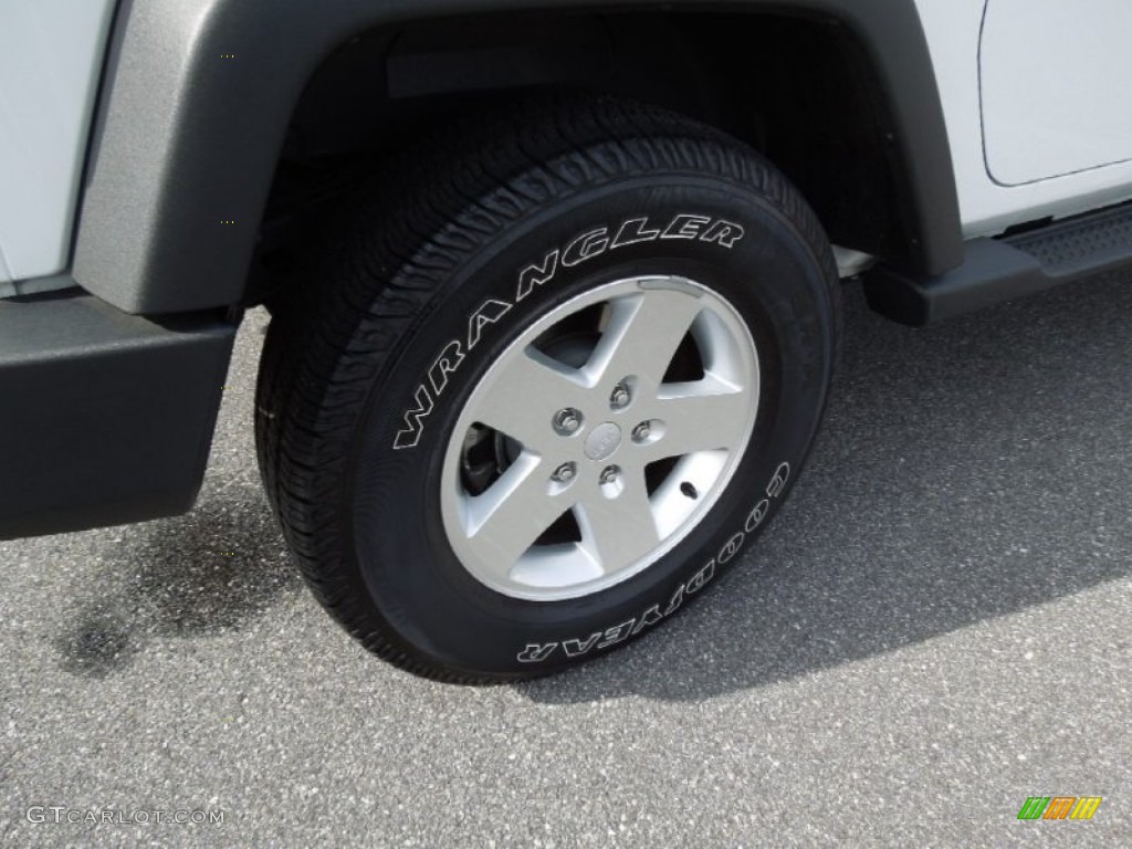 2012 Wrangler Sport S 4x4 - Bright White / Black photo #17