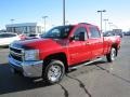 2008 Victory Red Chevrolet Silverado 2500HD LT Z71 Crew Cab 4x4  photo #3