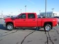 2008 Victory Red Chevrolet Silverado 2500HD LT Z71 Crew Cab 4x4  photo #4