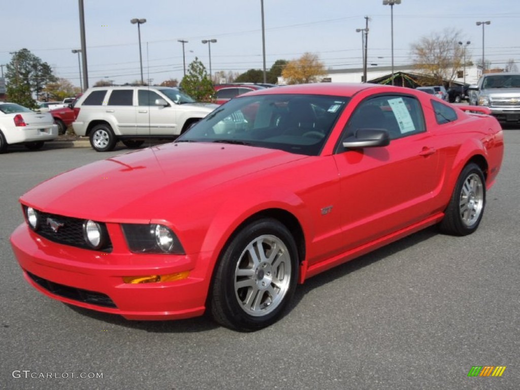 Torch Red Ford Mustang