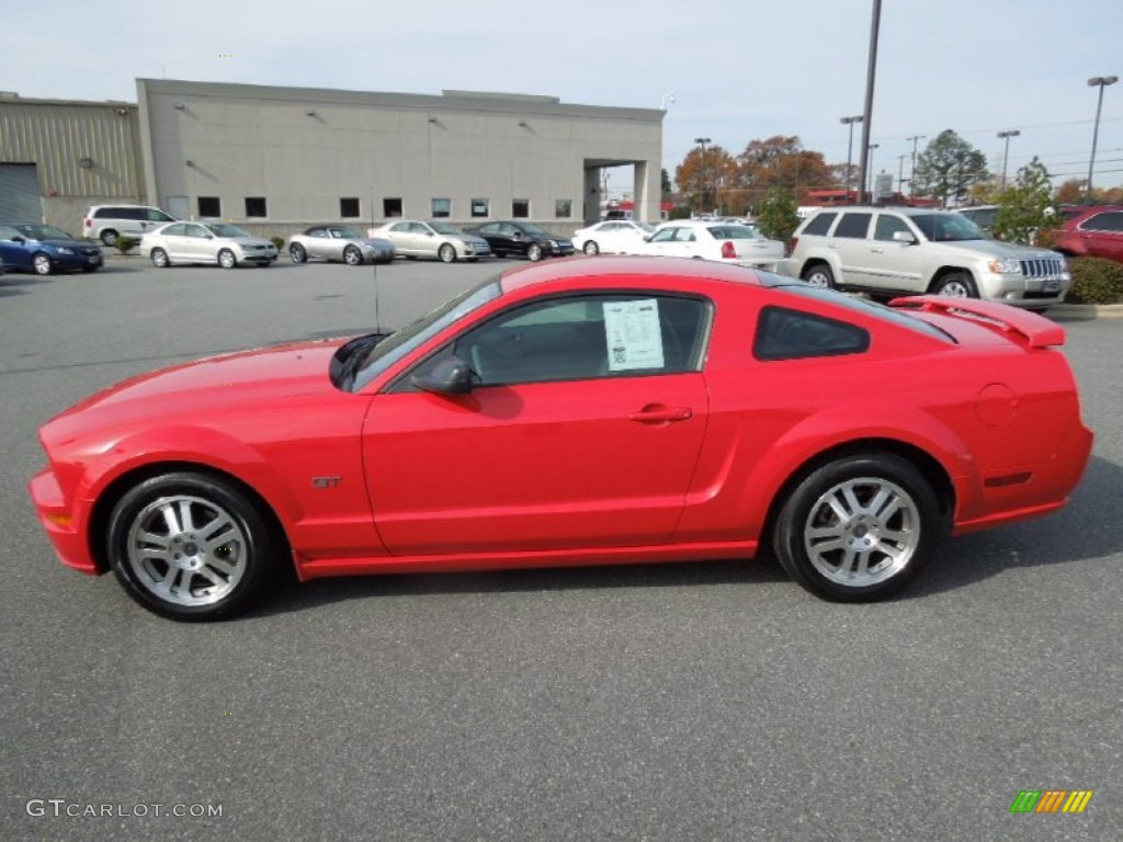 Torch Red 2005 Ford Mustang GT Premium Coupe Exterior Photo #73576193