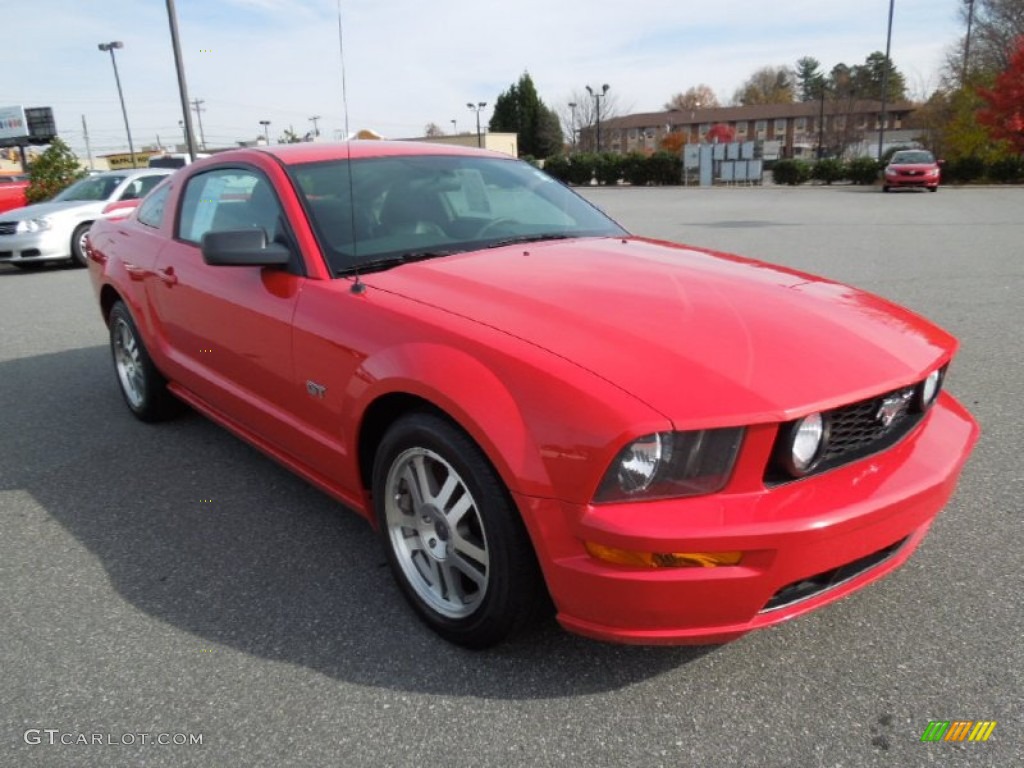 Torch Red 2005 Ford Mustang GT Premium Coupe Exterior Photo #73576208