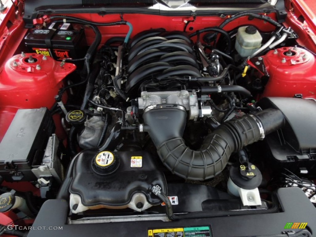 2005 Ford Mustang GT Premium Coupe 4.6 Liter SOHC 24-Valve VVT V8 Engine Photo #73576385