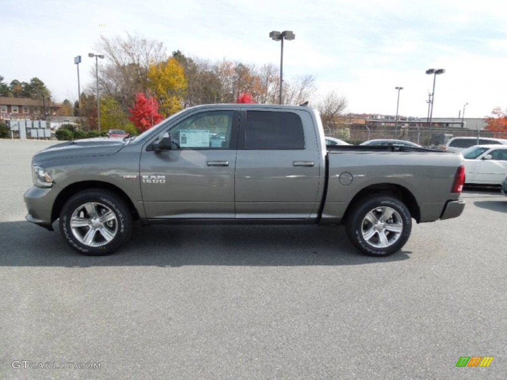 Mineral Gray Metallic 2013 Ram 1500 Sport Crew Cab Exterior Photo #73576787