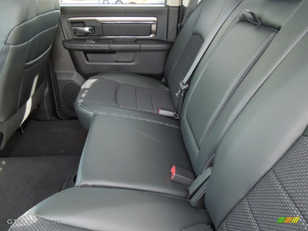 Black Interior 2013 Ram 1500 Sport Crew Cab Photo #73576958