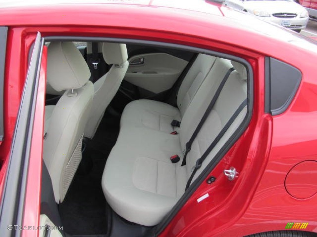 2012 Kia Rio LX Rear Seat Photos