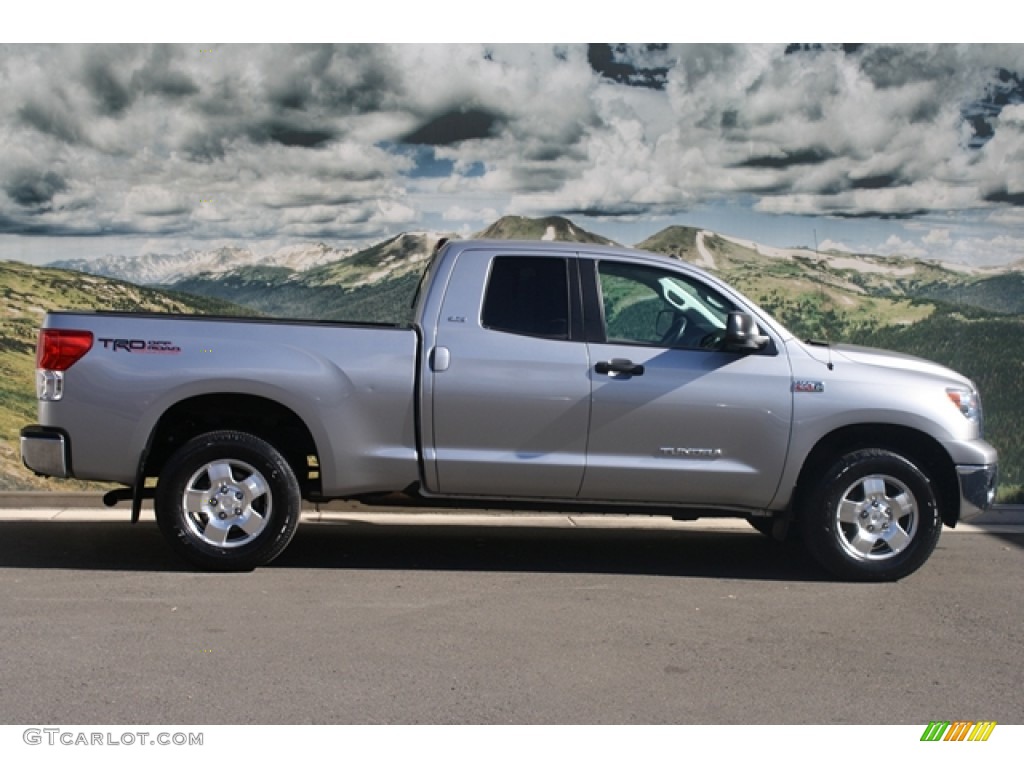 2010 Tundra TRD Double Cab 4x4 - Silver Sky Metallic / Graphite Gray photo #2