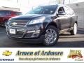 2013 Black Granite Metallic Chevrolet Traverse LT  photo #1