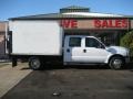 Oxford White - F350 Super Duty XLT SuperCab 4x4 Dually Photo No. 3