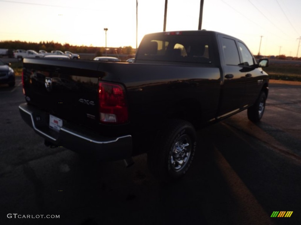 2012 Ram 2500 HD ST Crew Cab 4x4 - Black / Dark Slate/Medium Graystone photo #5