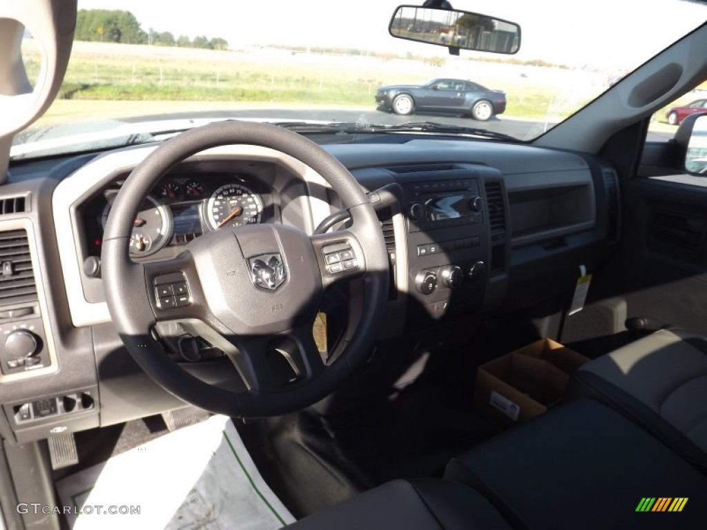 2012 Ram 3500 HD ST Regular Cab Dually - Bright White / Dark Slate/Medium Graystone photo #9