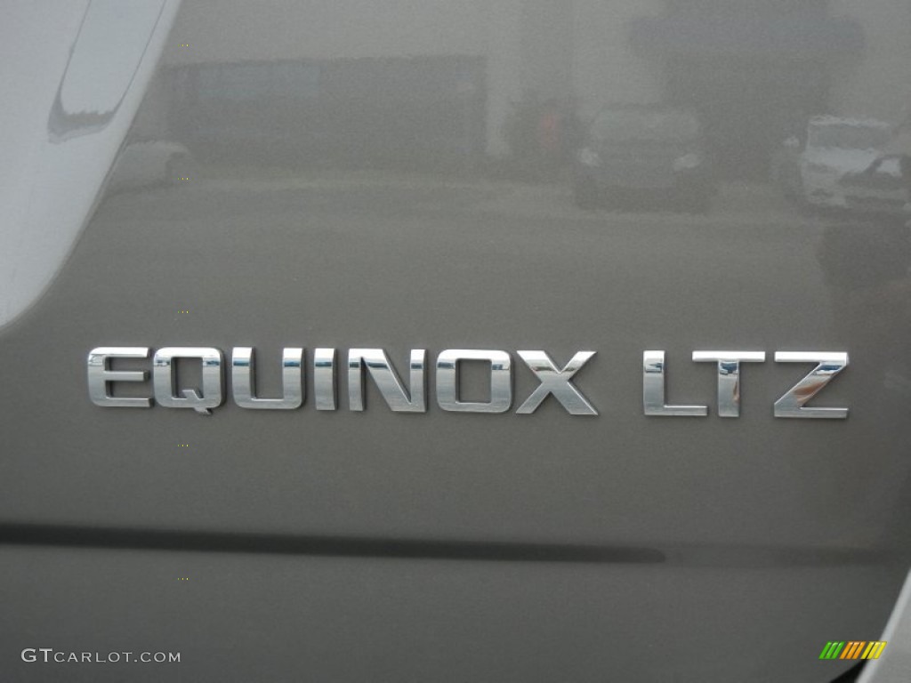 2010 Equinox LTZ - Mocha Steel Metallic / Jet Black/Brownstone photo #9