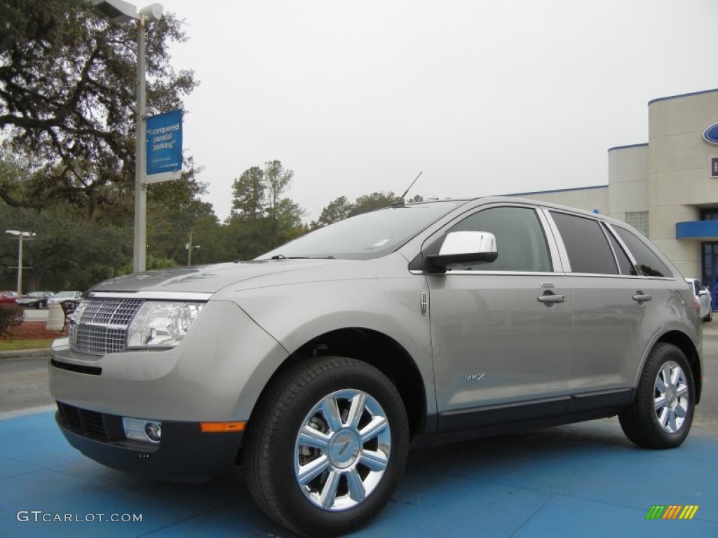 2008 MKX  - Vapor Silver Metallic / Medium Light Stone photo #1