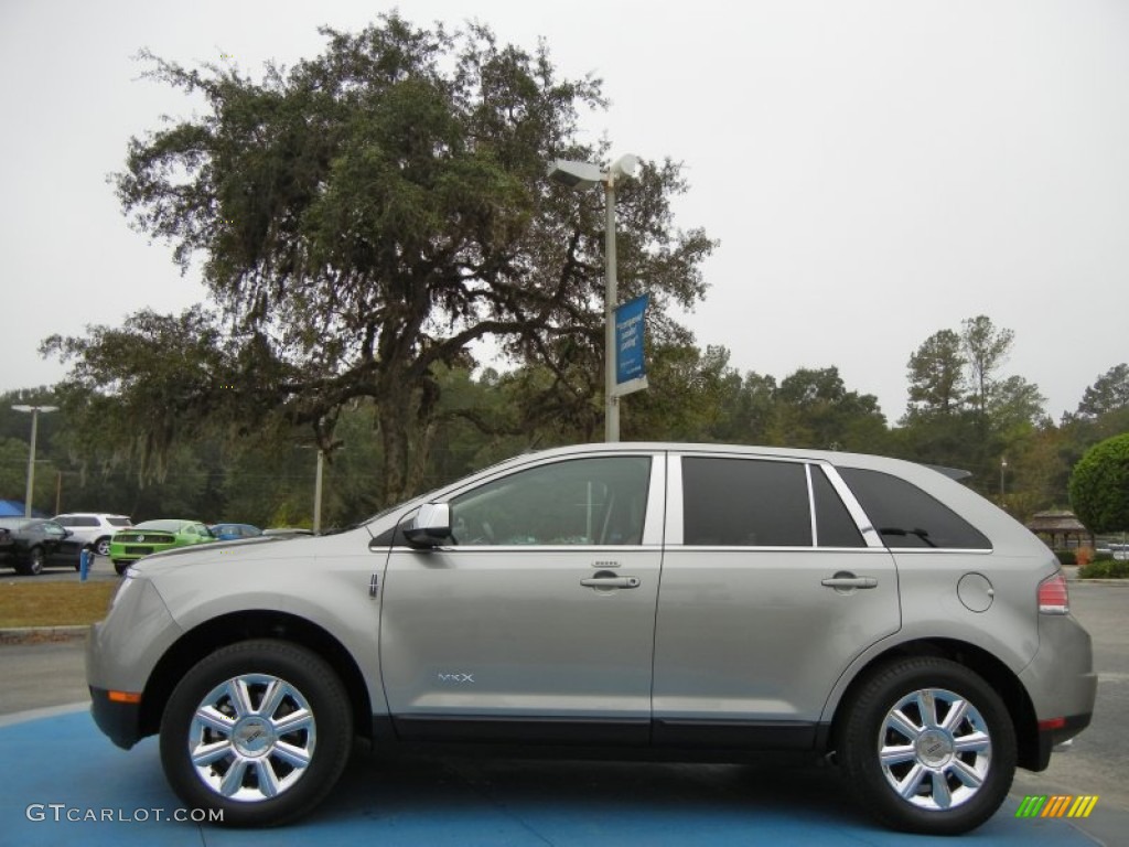 2008 MKX  - Vapor Silver Metallic / Medium Light Stone photo #2