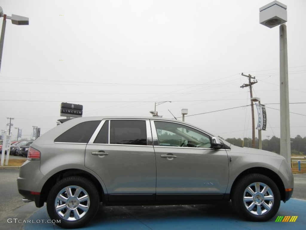 2008 MKX  - Vapor Silver Metallic / Medium Light Stone photo #6