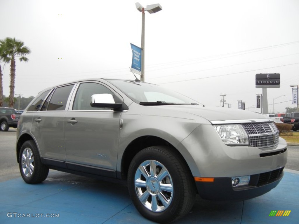 2008 MKX  - Vapor Silver Metallic / Medium Light Stone photo #7